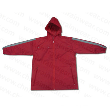 Customize Functional Nylon Children Rain Jacket with Hood